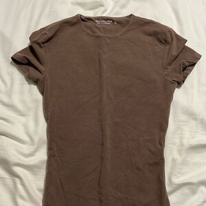 Abercrombie cotton blend body suit